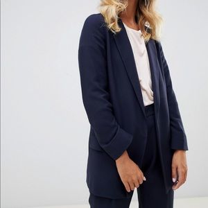 Worn once / AllSaints Aleida Blazer, Navy, US 4